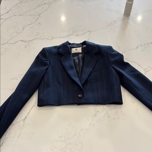 Babaton Blue Tailored Blazer Structured Fit